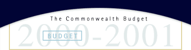 The Commonwealth Budget 2000-2001