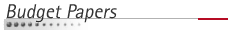 Budget Papers Header