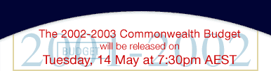 The Commonwealth Budget 2001-2002