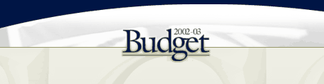 2002-03 Budget