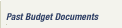 Past Budget Documents