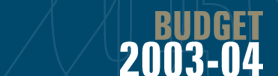 Budget 2003-04