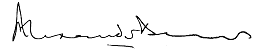 Alexander Downer signature block