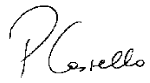 Peter Costello signature