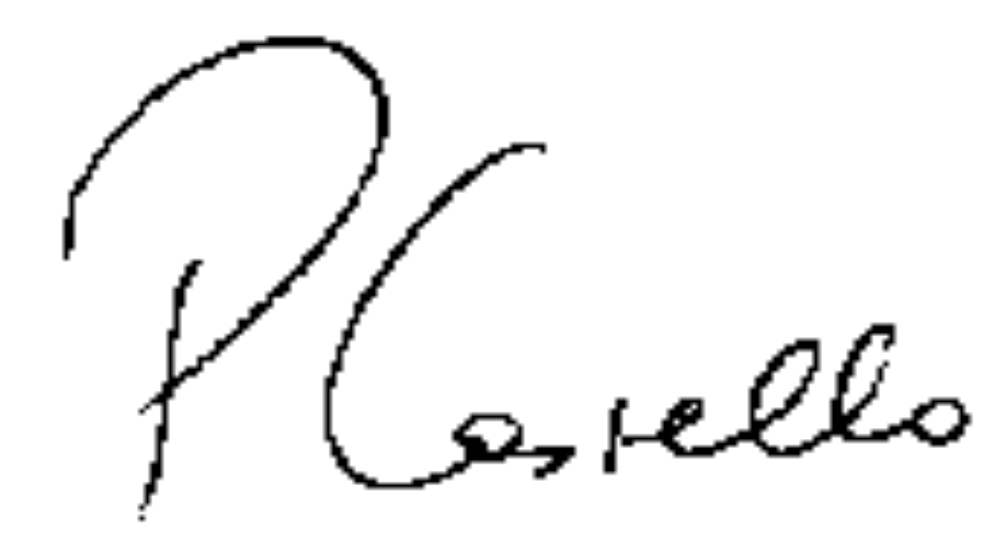 Signature of Peter Costello