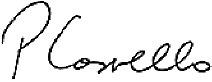 Signature of Peter Costello