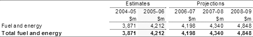Table 12: Summary of expenses