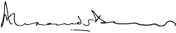 Signature of Alexander Downer, Minister for Foreign Affairs and Trade