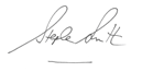 Signature of Stephen Smith