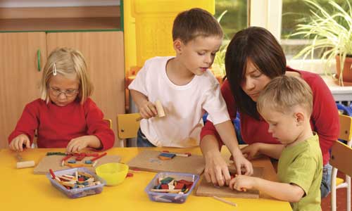 Supporting parents with child care