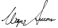 Signature of Wayne Swan, Commonwealth Treasurer
