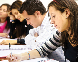 Image: Students in an exam