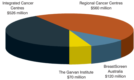 Chart: Ensuring patient access to cancer centres