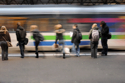 Image: Waiting for the train