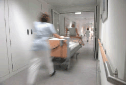 Image: Hospital corridor