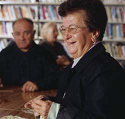 Image: In the library