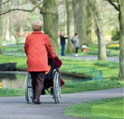 Image: woman carer