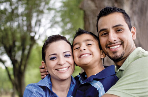 Photo: Happy family