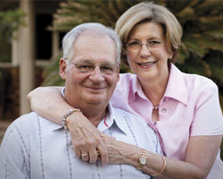 Image: Elderly couple