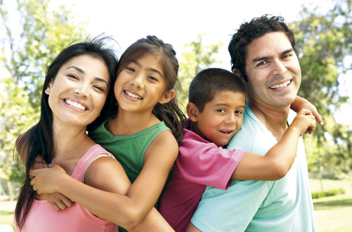 Photo: Happy family