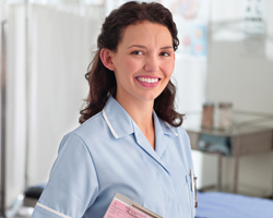 Image: Portrait of a nurse