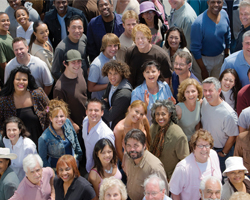 Image: Crowd of people