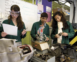 Image: A group of students