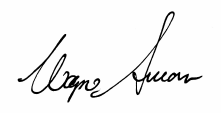 Signature of the Hon Wayne Swan MP