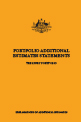Portfolio Supplementary Additional Estimates Statements Cover