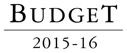 Budget 2015­16
