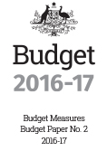 Budget Paper No. 2: Budget Measures
