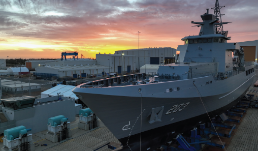 Example image of an Arafura class Offshore Patrol Vessels